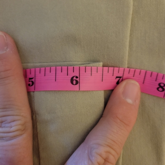 Christopher & Banks Signature Slimming Tan Pull-on Pants. Size 14 - Picture 7 of 7